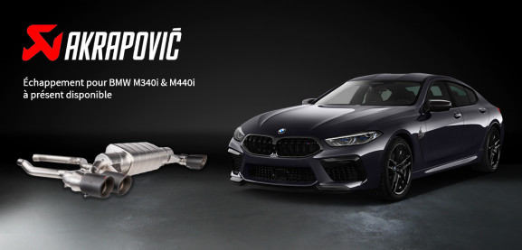 [BMW M340i & M440i 2021] Échappement disponibles