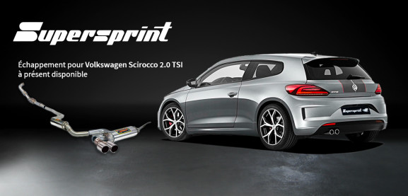 [VW Scirocco] Échappement Supersprint disponible